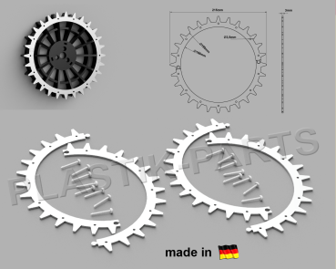 Spikes Offroad Profil Husqvarna Automower 305 310 315 Mähroboter